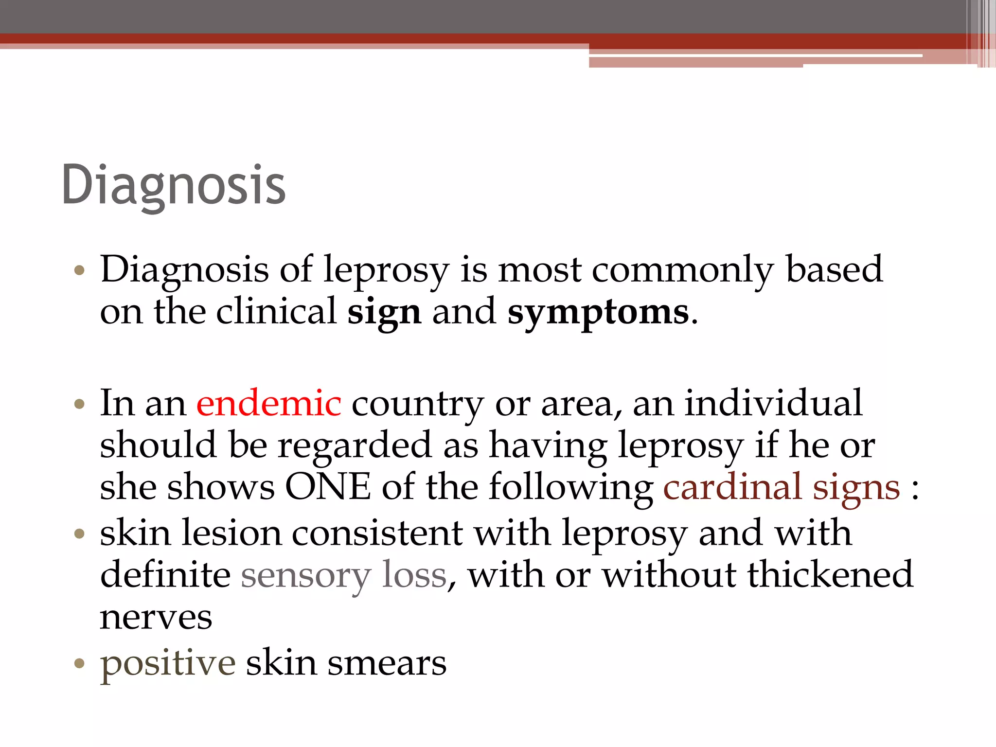 Leprosy ( hansen’s disease ) | PPTX