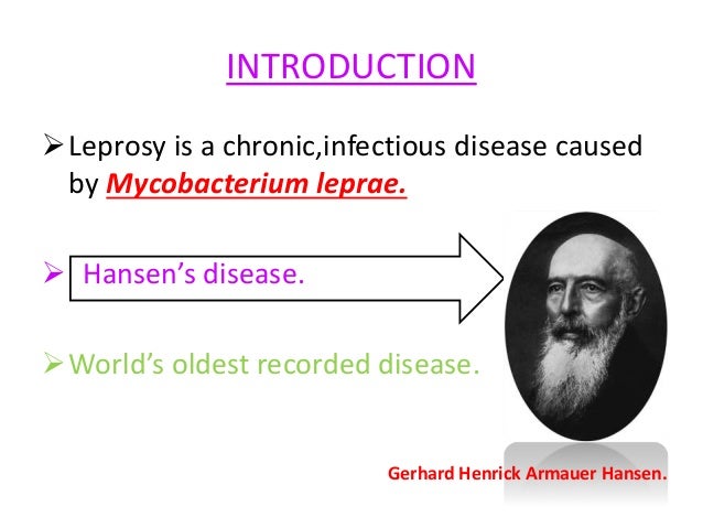 Реферат: Leprosy Essay Research Paper Leprosy or Hansen