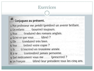 Exercices