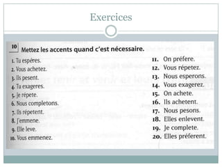 Exercices