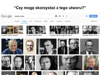Czy mogę skorzystać z tych zdjęć Czesława Miłosza
 