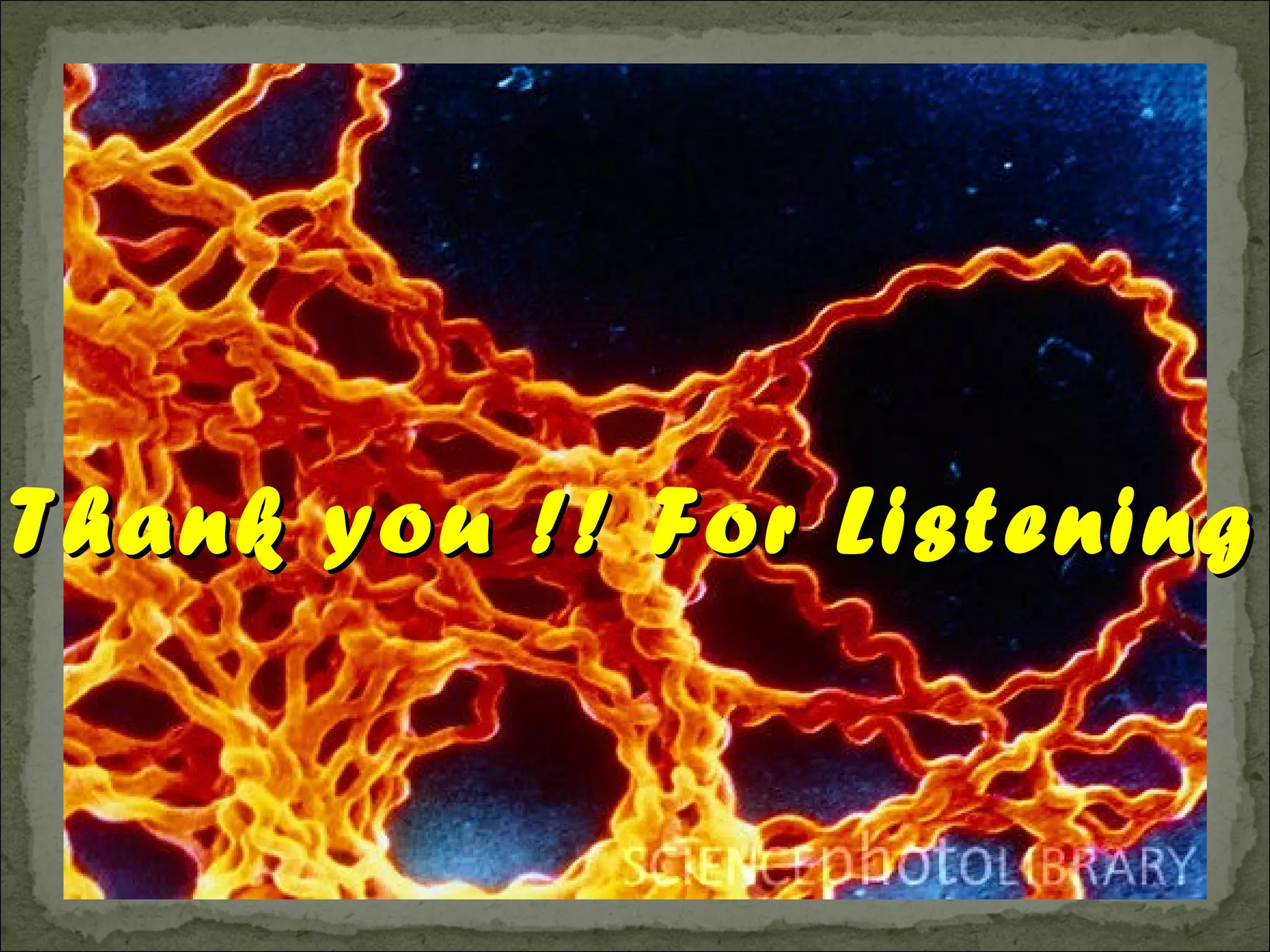 Thank you !! For Listening
 