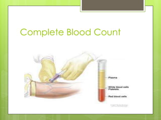 Complete Blood Count
 
