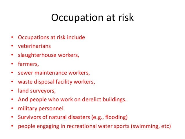 Natural Disasters Leptospirosis Animals Natural Disasters Leptospirosis Animals