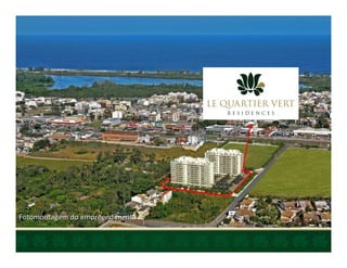 Fotomontagem do empreendimento
 