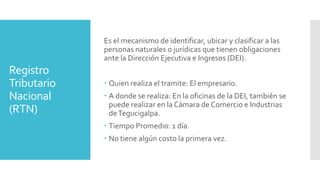 Como constituir una empresa en honduras | PPTX