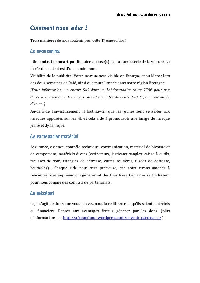 Le raid 4 l trophy 2014