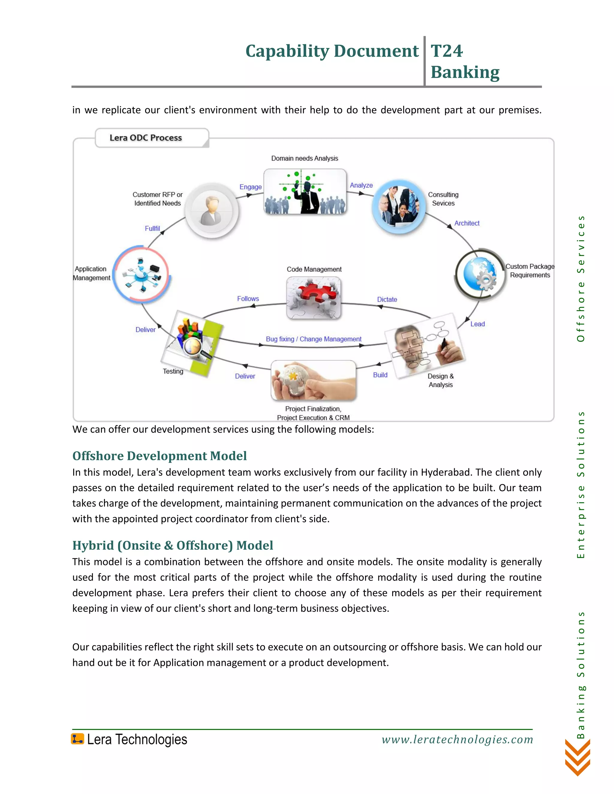 Lera technologies capability temenos t24 | PDF