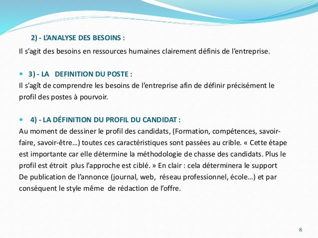 Recrutement