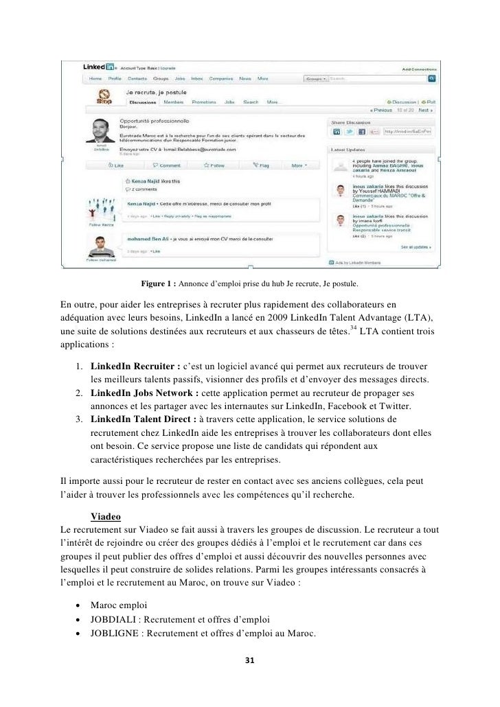 Le Recrutement A Traves Les Reseaux Sociaux
