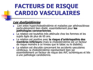 Le risque cardio-vasculaire global.ppt