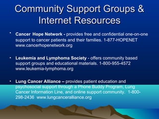 The Emotional Journey of Cancer: Diagnosis, Treatment, and More | PPT