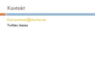 Kontakt [email_address] Twitter: kasos 