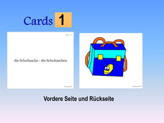 Vordere Seite und Rückseite 
 