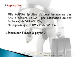 Cours L’impôt sur le revenu (RNS et RF) | PDF