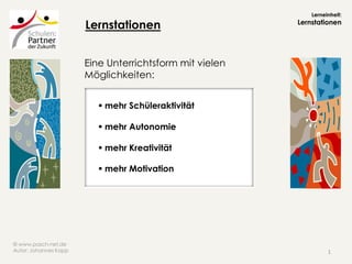 Lerneinheit:

                       Lernstationen                     Lernstationen




                       Eine Unter...