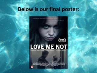 Below is our final poster: