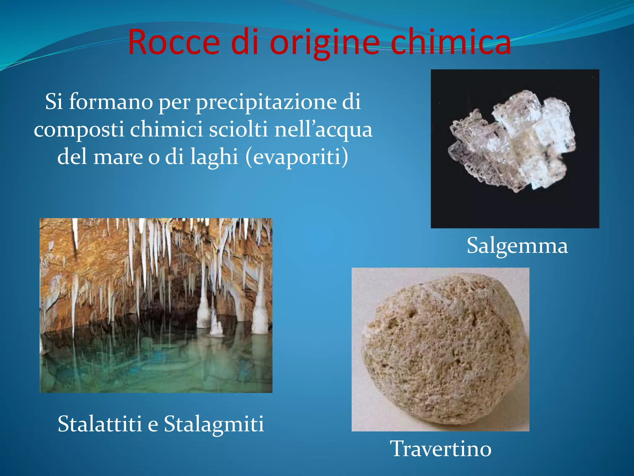 Le rocce sedimentarie | PPTX