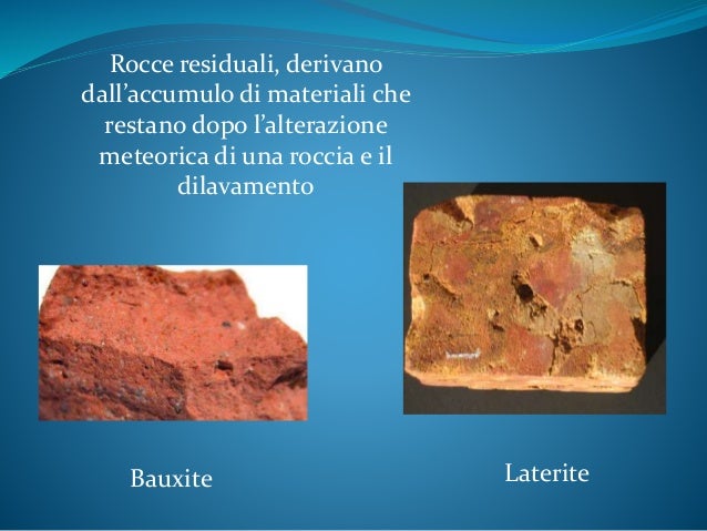 Rocce carbonatiche chimiche Rocce carbonatiche chimiche