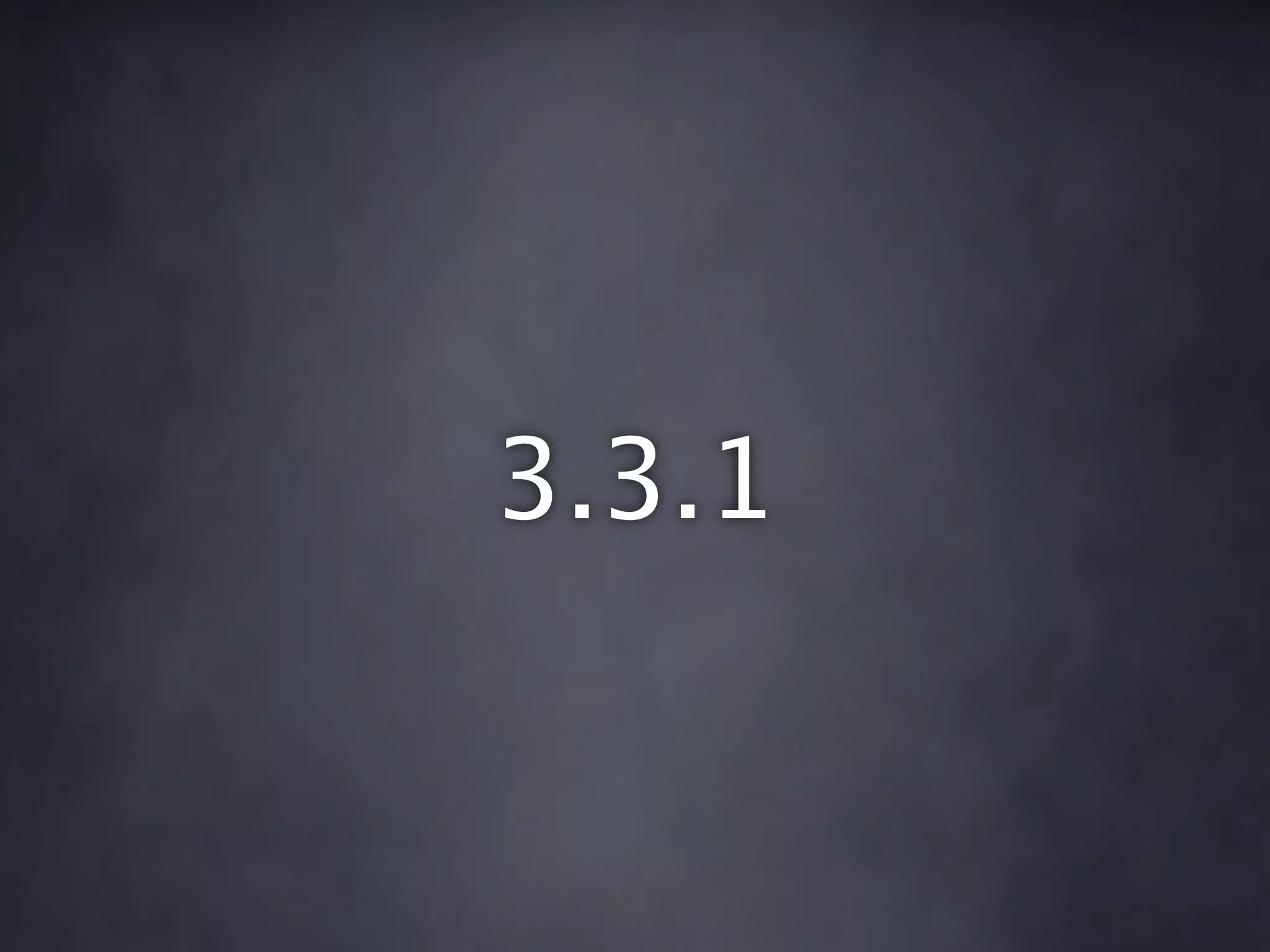 3.3.1
 
