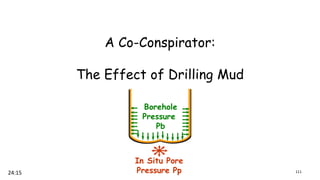 A Co-Conspirator:
The Effect of Drilling Mud
11124:15
 