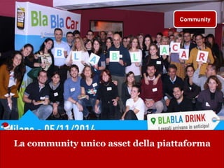 www.collaboriamo.org
Community
La community unico asset della piattaforma
 