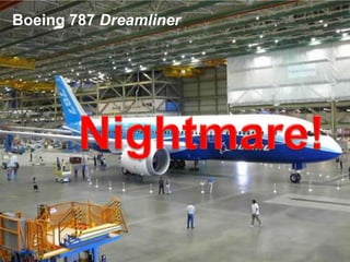 Boeing 787 Dreamliner
Boeing 787




                        3
 