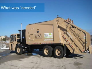 What was “needed”
What was “needed”




  Copyright ESI March
  2010 | Confidential -
 