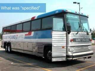 What was “specified”
What was “specified”




  Copyright ESI March
  2010 | Confidential -
 