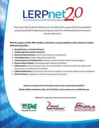 LERPnet 2.0 Information Sheet 041211