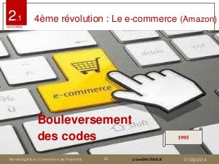 @LesDIGITAILS@LesDIGITAILS
4ème révolution : Le e-commerce (Amazon)
Bouleversement
des codes 1995
2.1
HISTOIRE
Réveil digi...