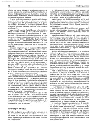 Fisiopatología del Lupus Eritematoso Sistémico | PDF