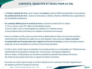 Les Français et la lecture | PDF