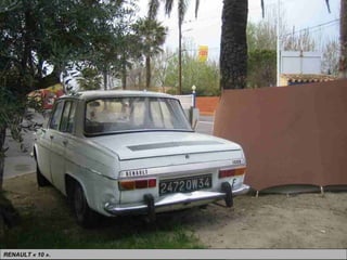RENAULT « 10 ».
 