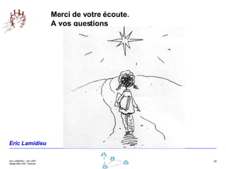 Merci de votre écoute. A vos questions Eric Lamidieu 