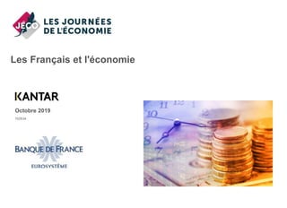 Les Français et l'économie
Octobre 2019
70ZK34
 