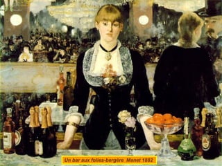 Un bar aux folies-bergère  Manet 1882 