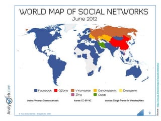 © Tous droits réservés – Analyweb Inc. 2008
 9




Source : http://vincos.it/world-map-of-social-networks/
 