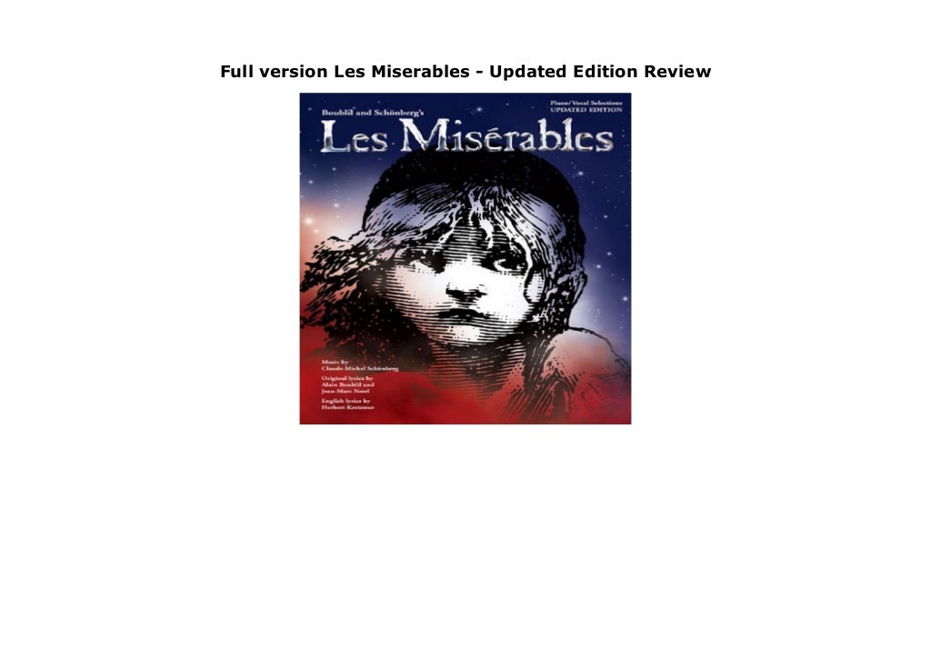 Livre Audio Les Misérables Version Abrégée Gratuite