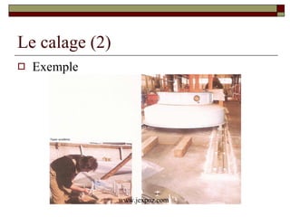 Le calage (2) Exemple www.jexpoz.com 