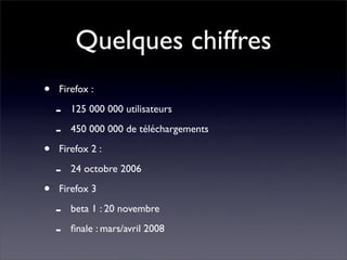 Les nouveautés de Firefox 3