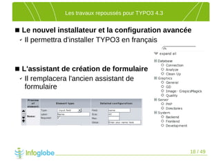 Les nouveautés de TYPO3 4.2