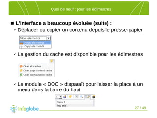 Les nouveautés de TYPO3 4.2