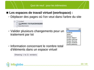 Les nouveautés de TYPO3 4.2