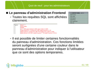Les nouveautés de TYPO3 4.2