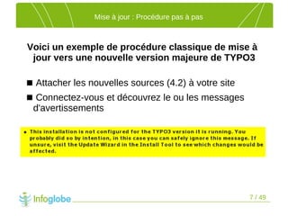 Les nouveautés de TYPO3 4.2