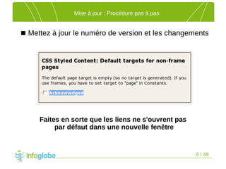 Les nouveautés de TYPO3 4.2