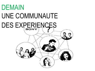 DEMAIN UNE COMMUNAUTE DES EXPERIENCES   