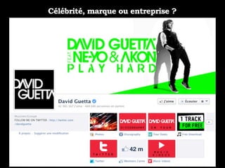 Célébrité, marque ou entreprise ?
 