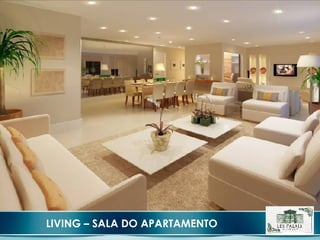 LIVING – SALA DO APARTAMENTO 